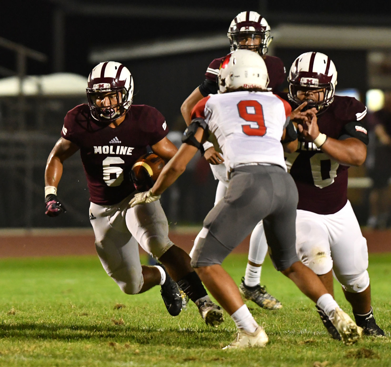 Moline vs Alton football